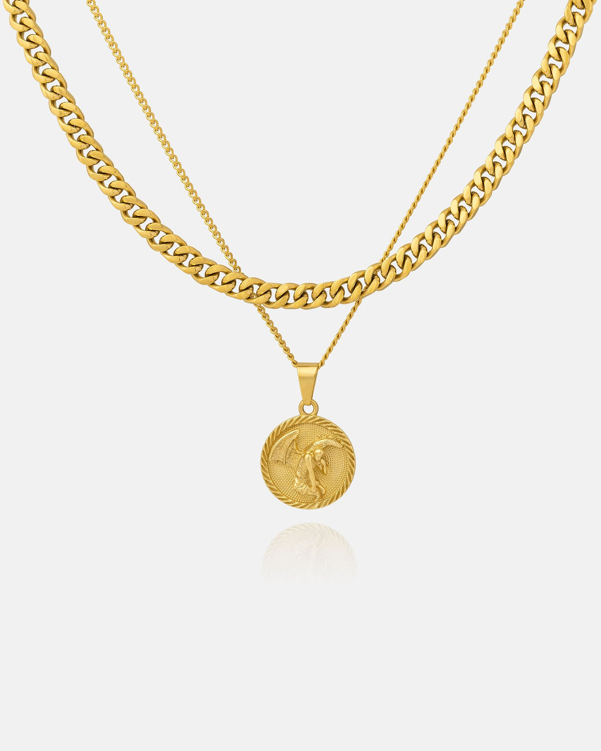 Cuban Set (Custom Pendant Choice) (Gold)
