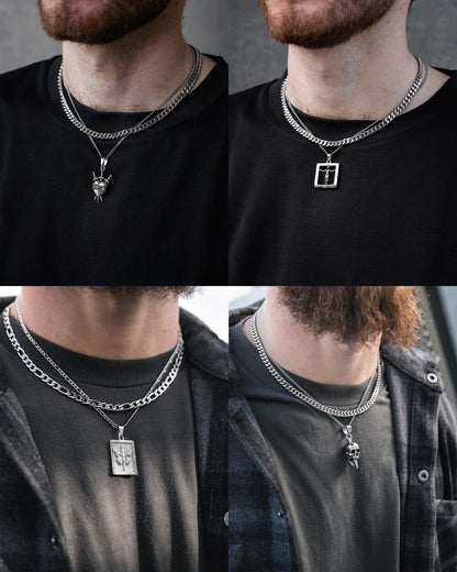 Cuban Set (Custom Pendant Choice)