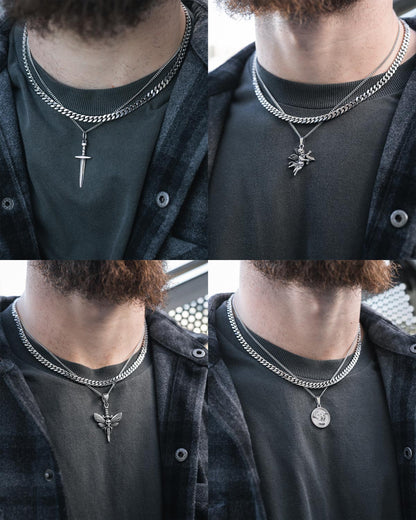 Cuban Set (Custom Pendant Choice)