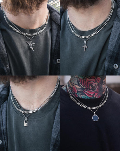 Cuban Set (Custom Pendant Choice)