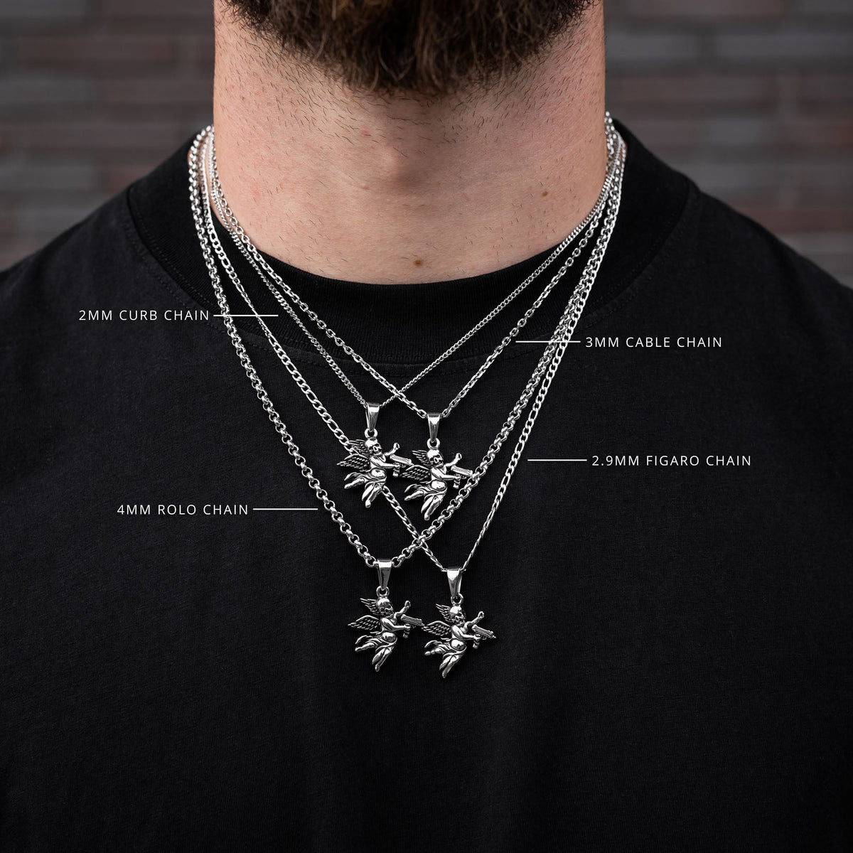 Death's Cupid Pendant