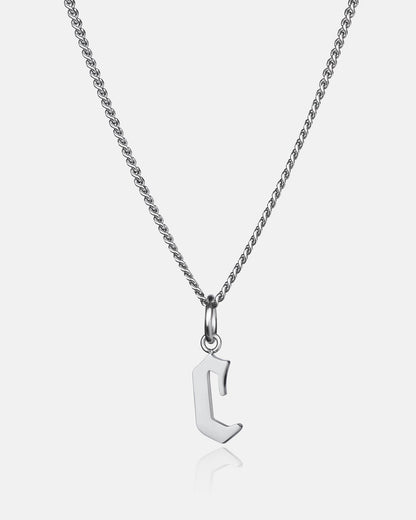 Custom Initial Letter Pendant