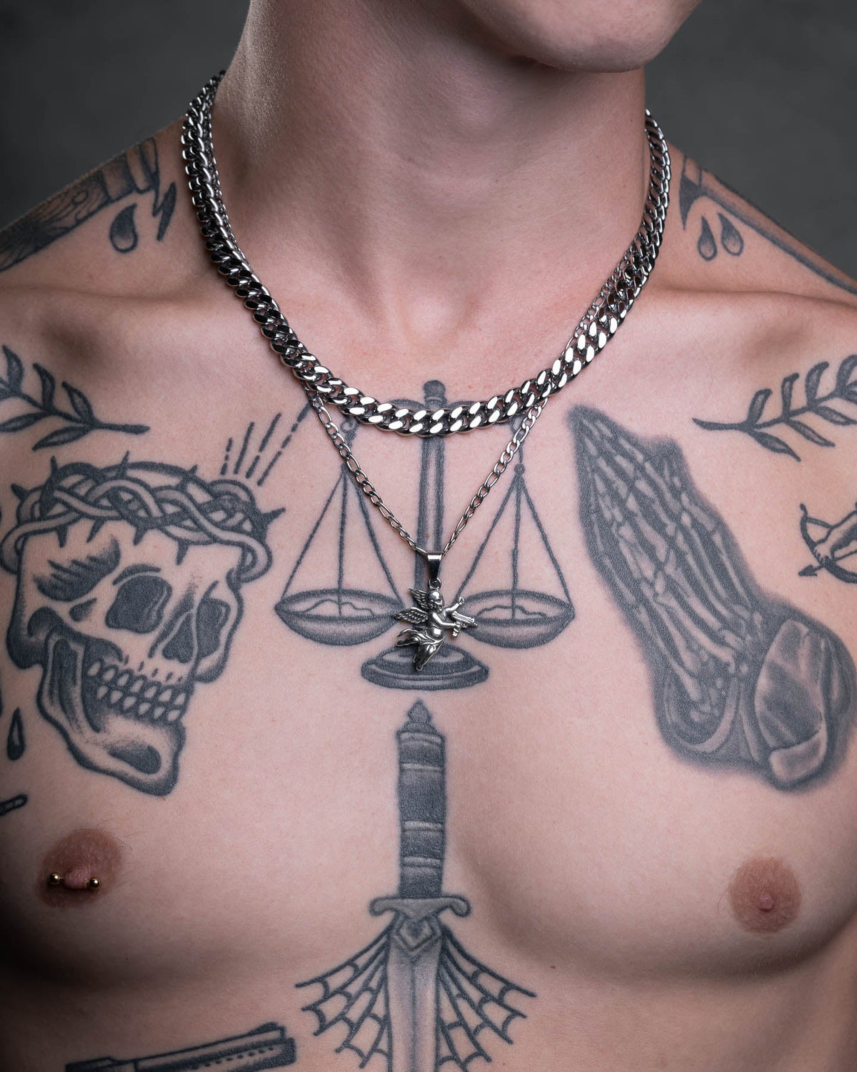 Death's Cupid Pendant