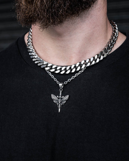 Death's Head Moth Pendant