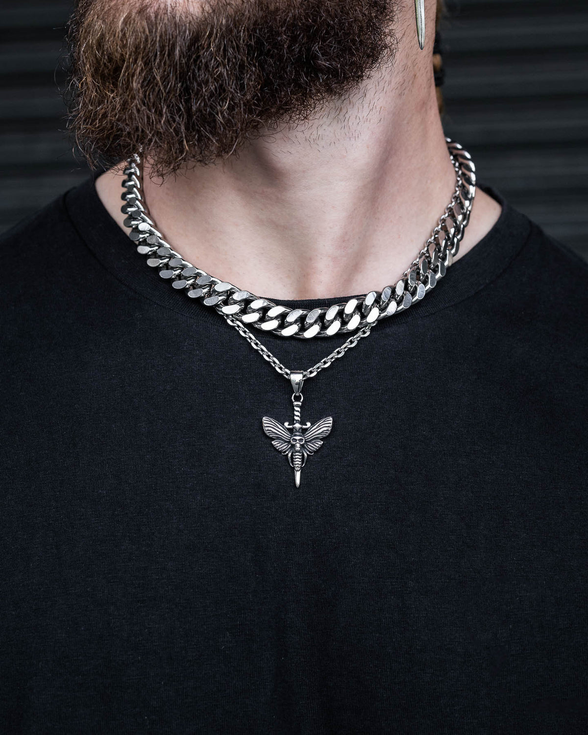 Death's Head Moth Pendant