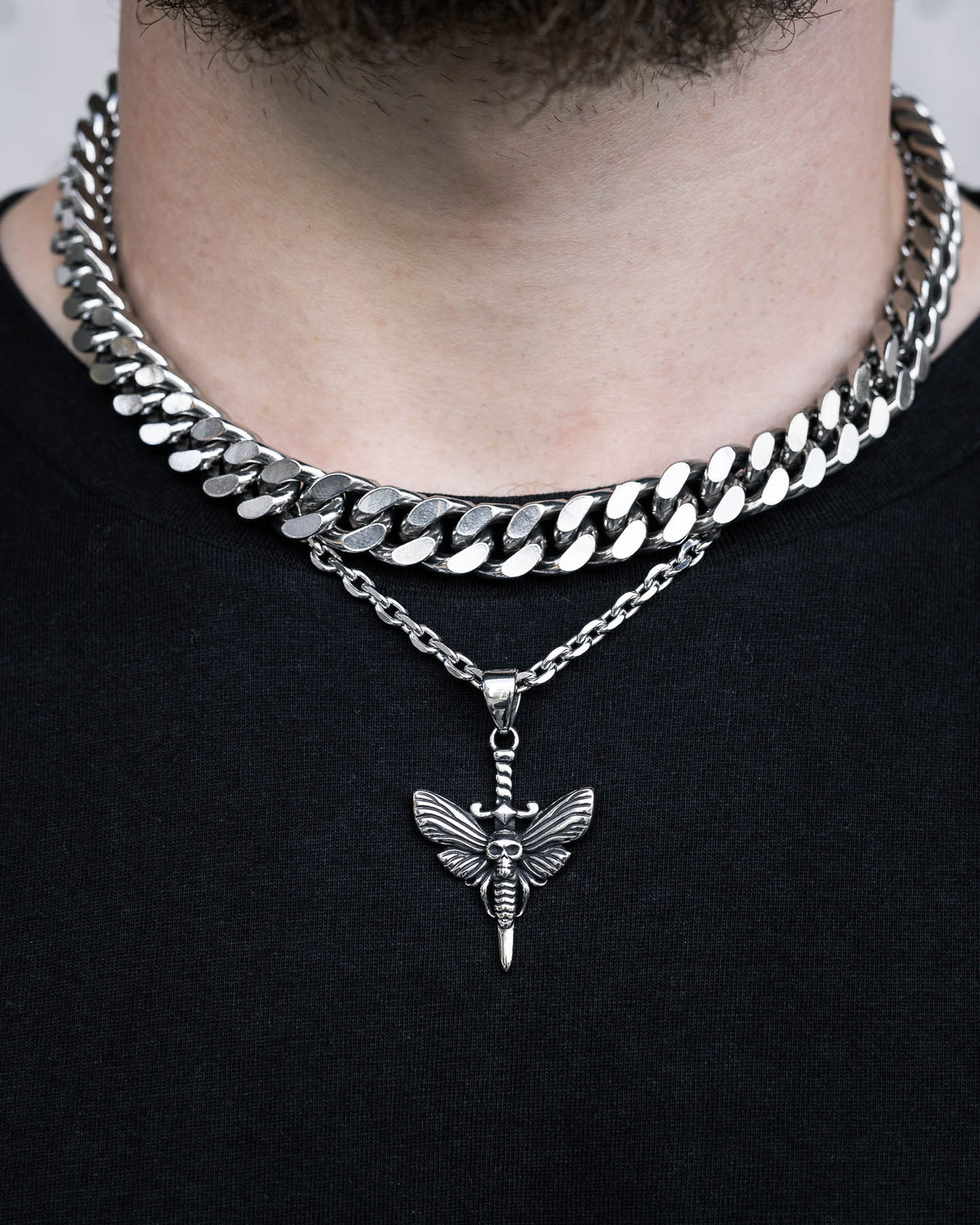 Death's Head Moth Pendant