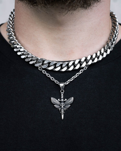 Death's Head Moth Pendant