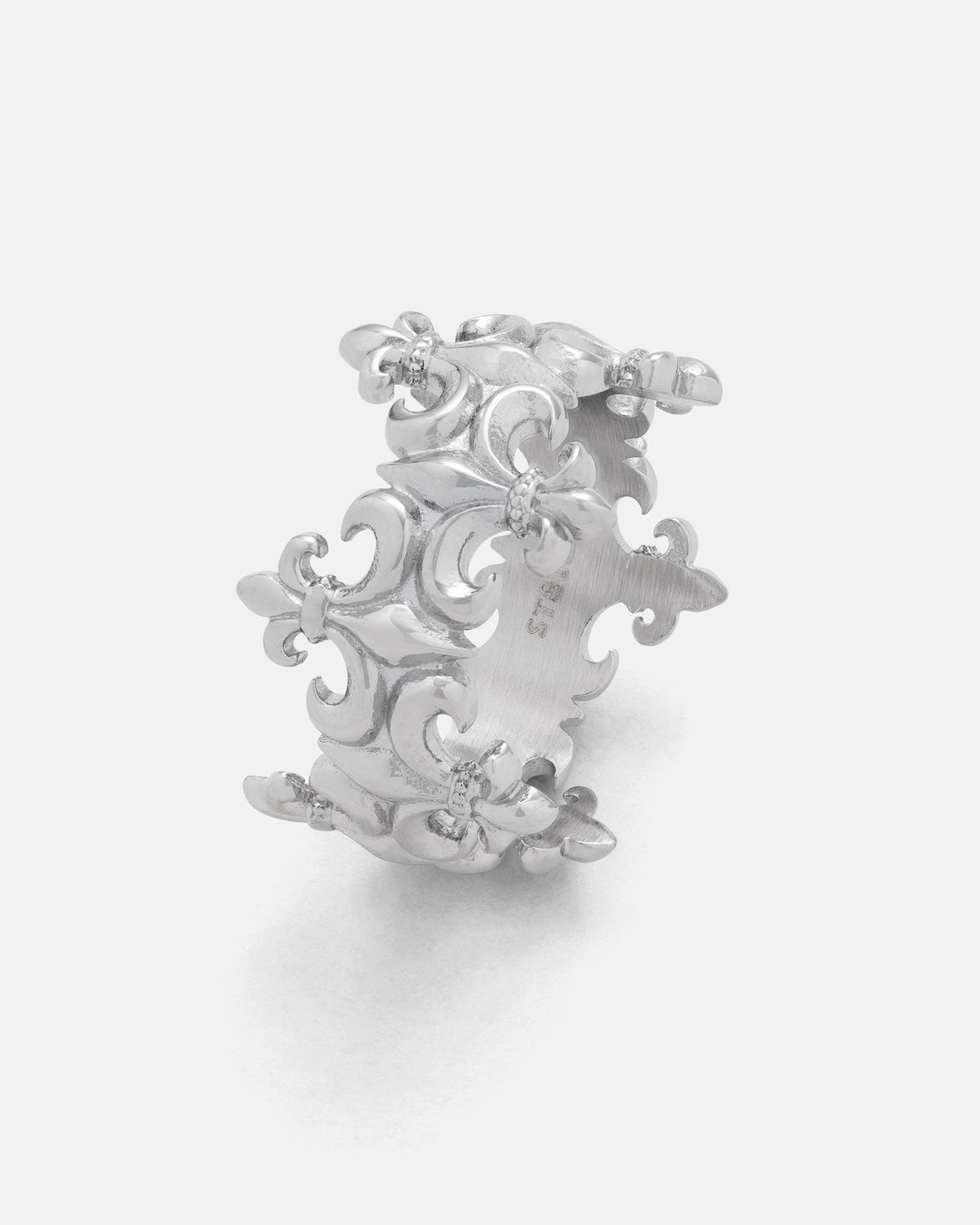 "Crested" Fleur De Lis Ring