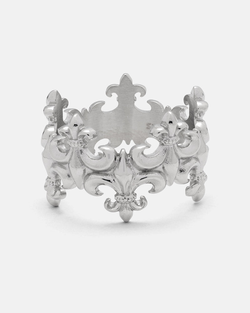 "Crested" Fleur De Lis Ring