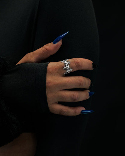 "Crested" Fleur De Lis Ring