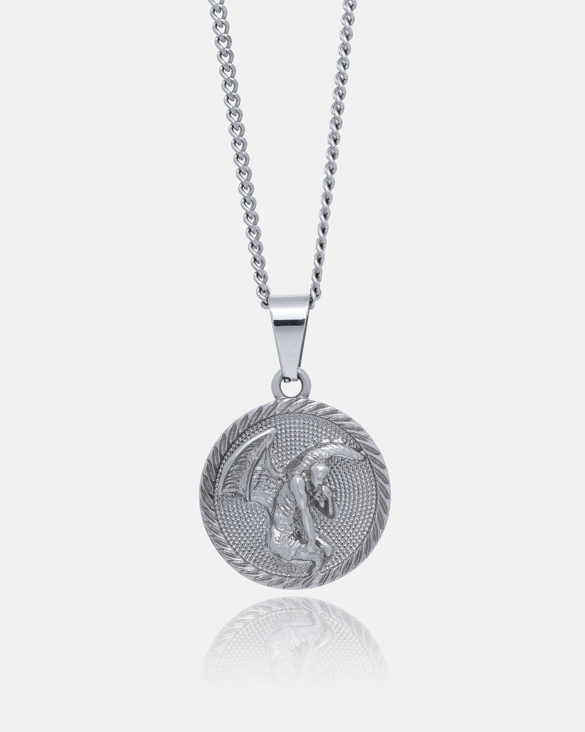 Fallen Angel Medallion Pendant