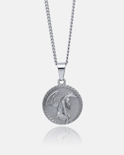 Fallen Angel Medallion Pendant