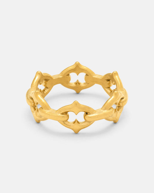 "The Cathedral" Spiked Ring (Gold)