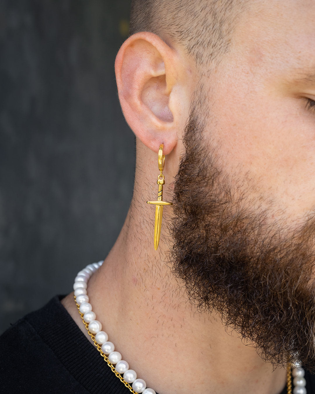 Dagger Earring (Gold)