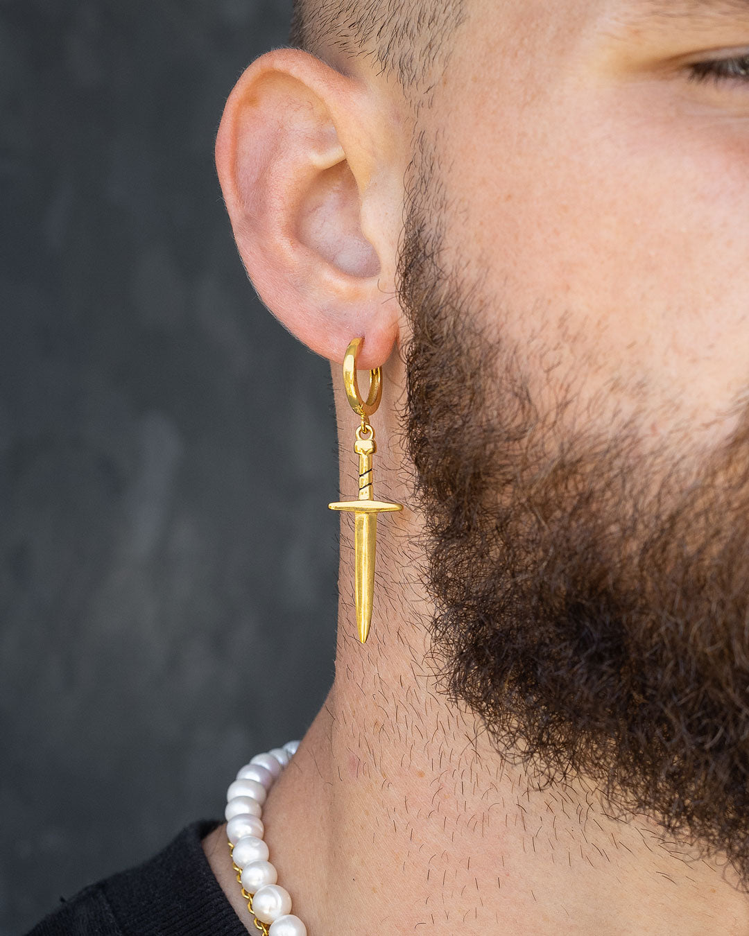 Dagger Earring (Gold)