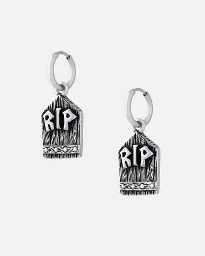 Gravestone Earring