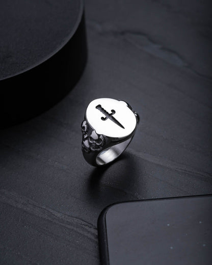 Graveyard Signet Ring