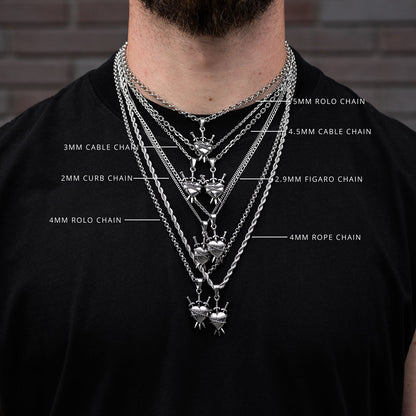 "3 of Swords" Pendant