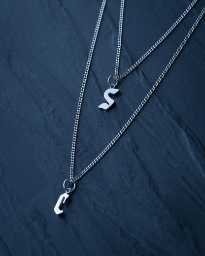 Custom Initial Letter Pendant