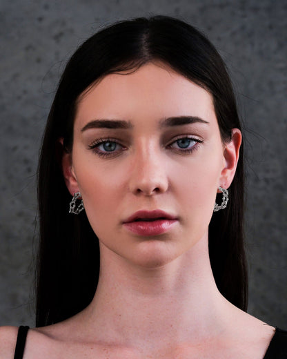 "The Cathedral" Hoop Earrings