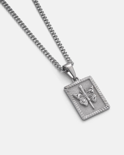 Mini Butterfly Tag Pendant