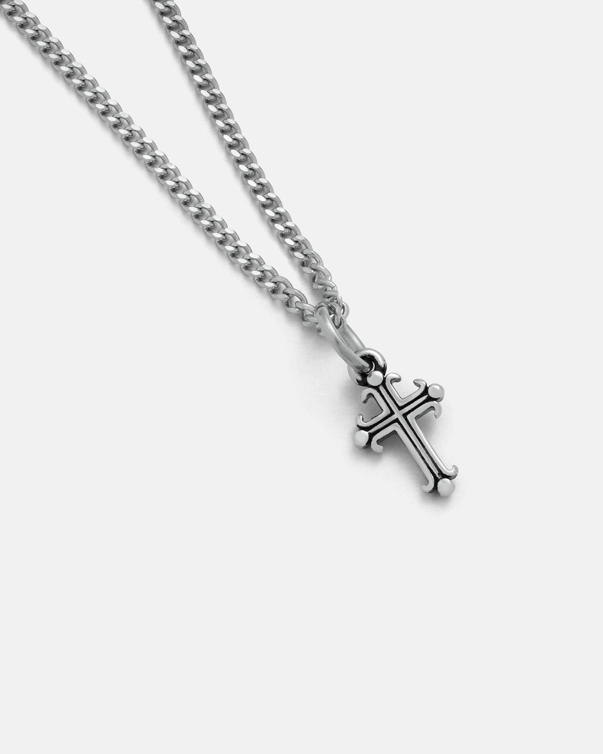 Mini French Cross Pendant