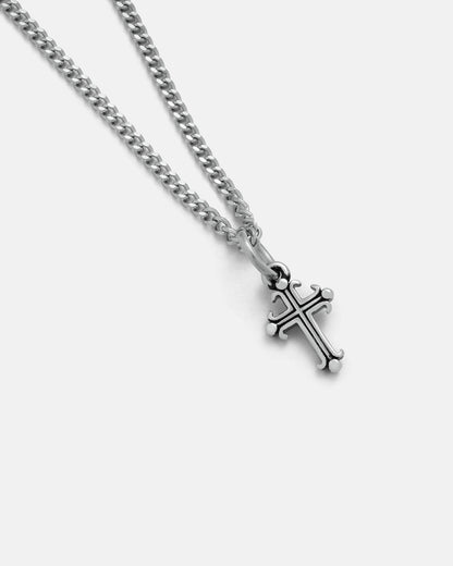 Mini French Cross Pendant
