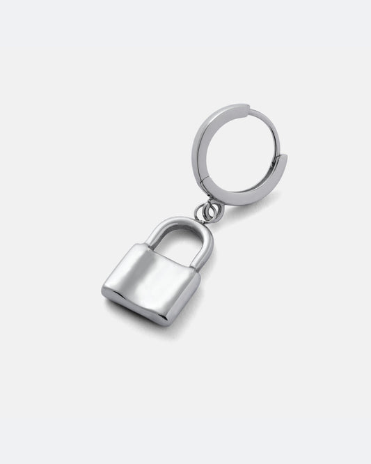 Mini Padlock Earring