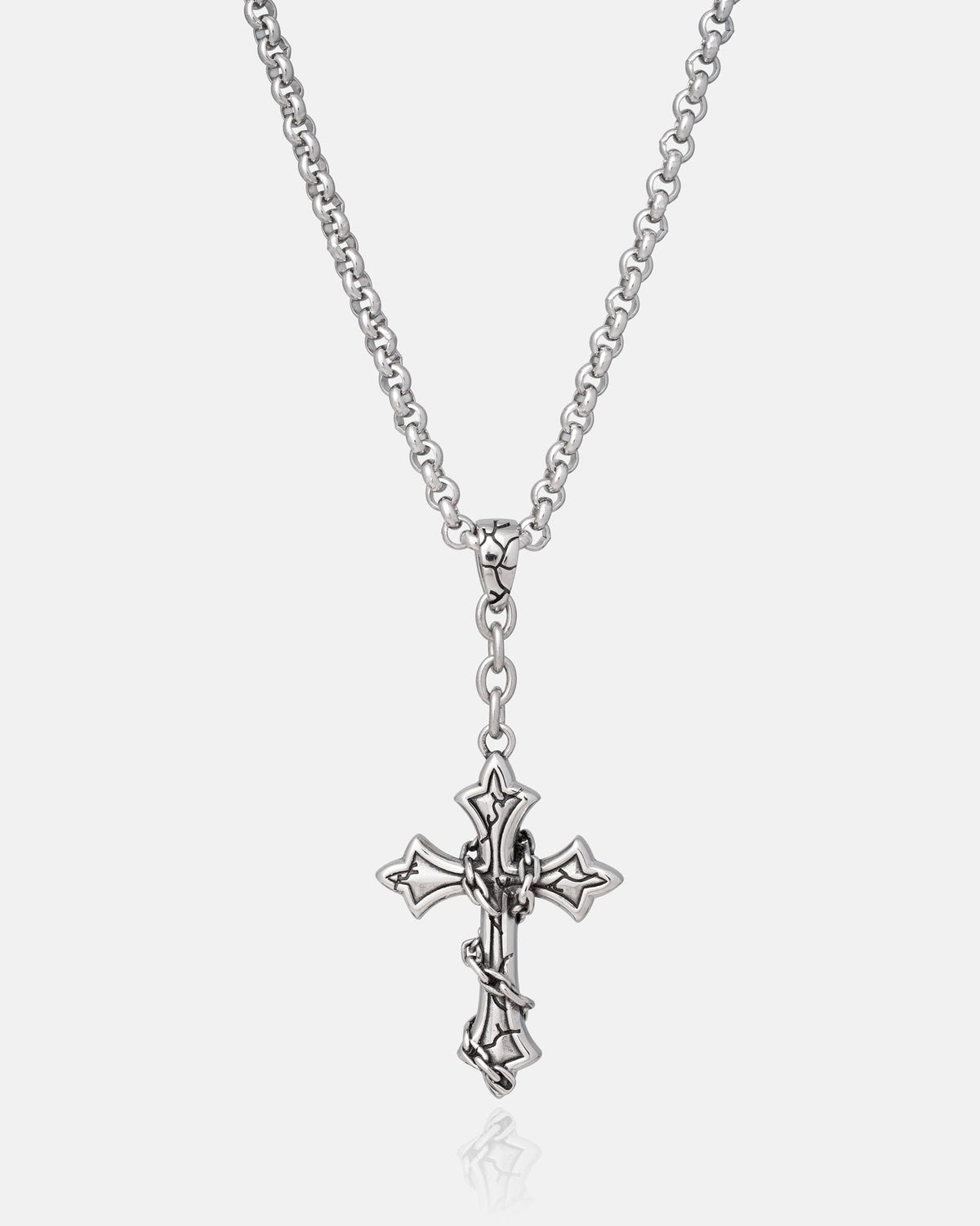 Mini "The Ruins" Cross Pendant