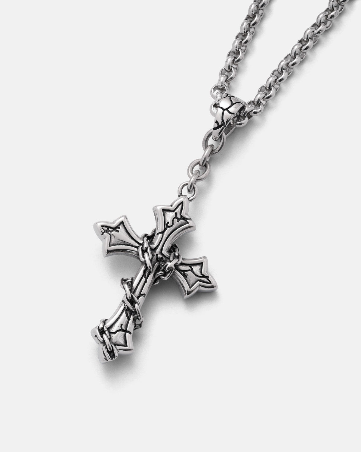 Mini "The Ruins" Cross Pendant