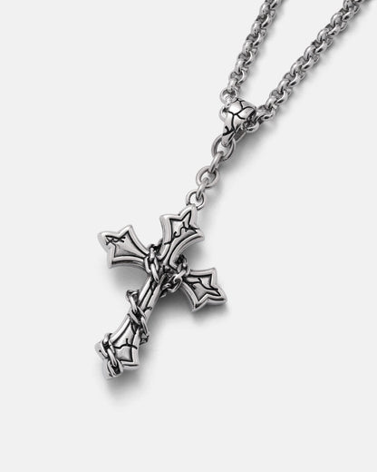 Mini "The Ruins" Cross Pendant
