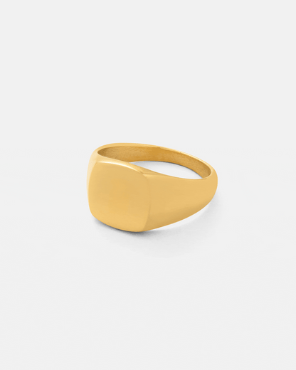 Minimal Signet Ring (Gold)