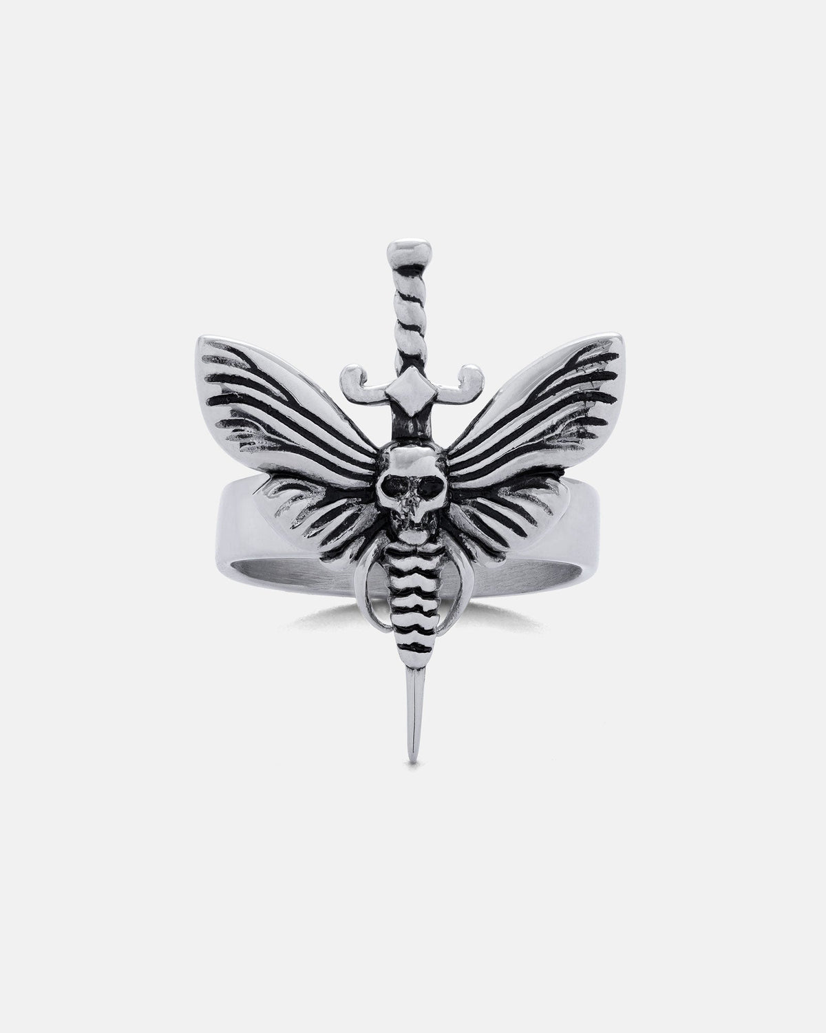 Death's Head Moth Ring