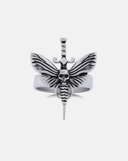 Death's Head Moth Ring