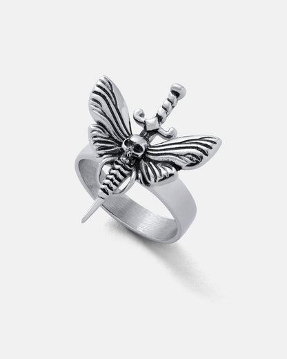 Death's Head Moth Ring