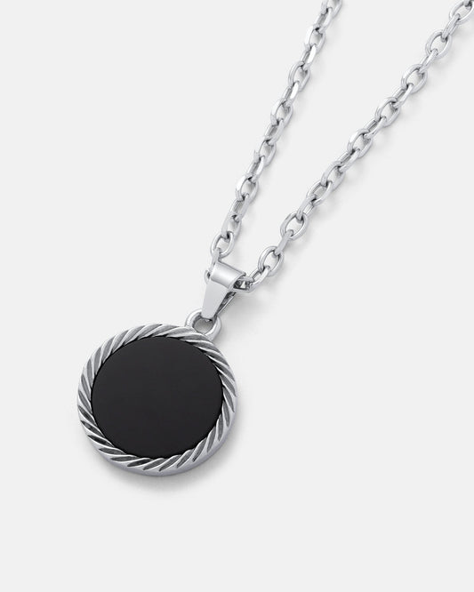Onyx Medallion Pendant
