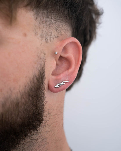 "Pyro" Flame Earrings