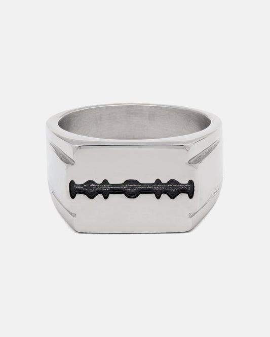 Razor Blade Signet Ring