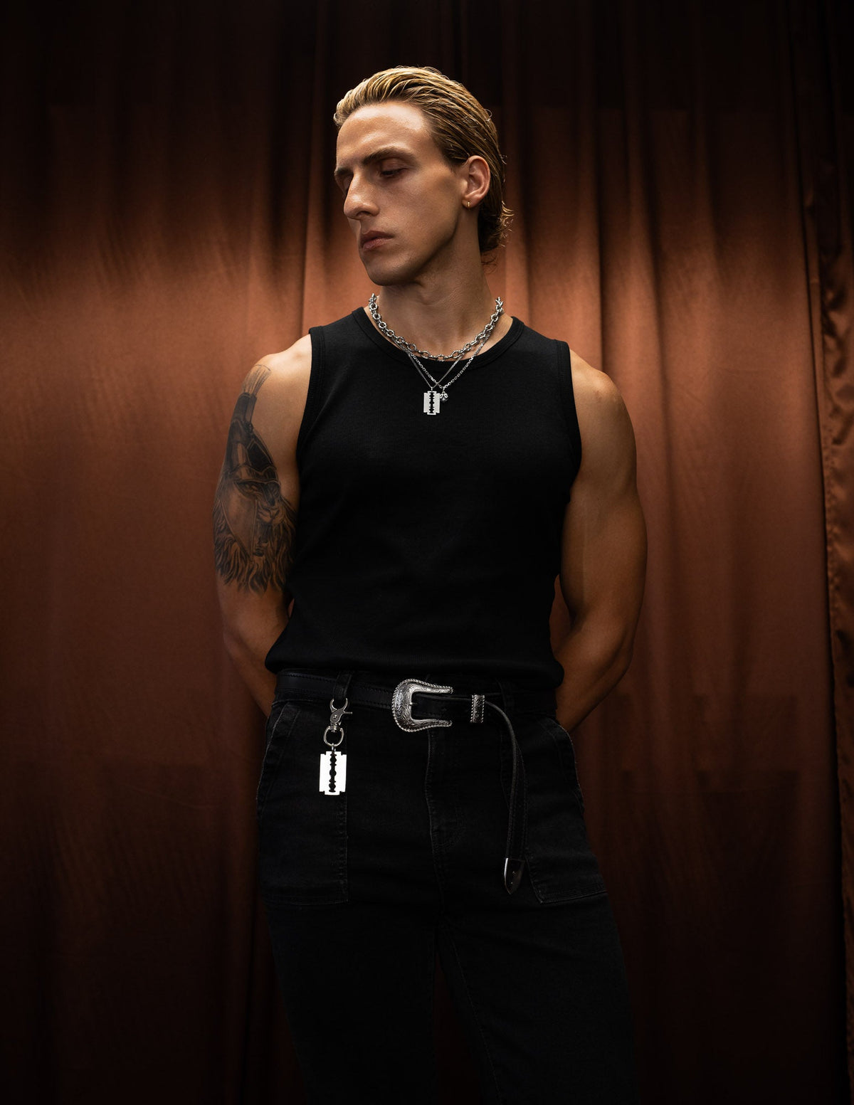Razor Blade Belt Clip