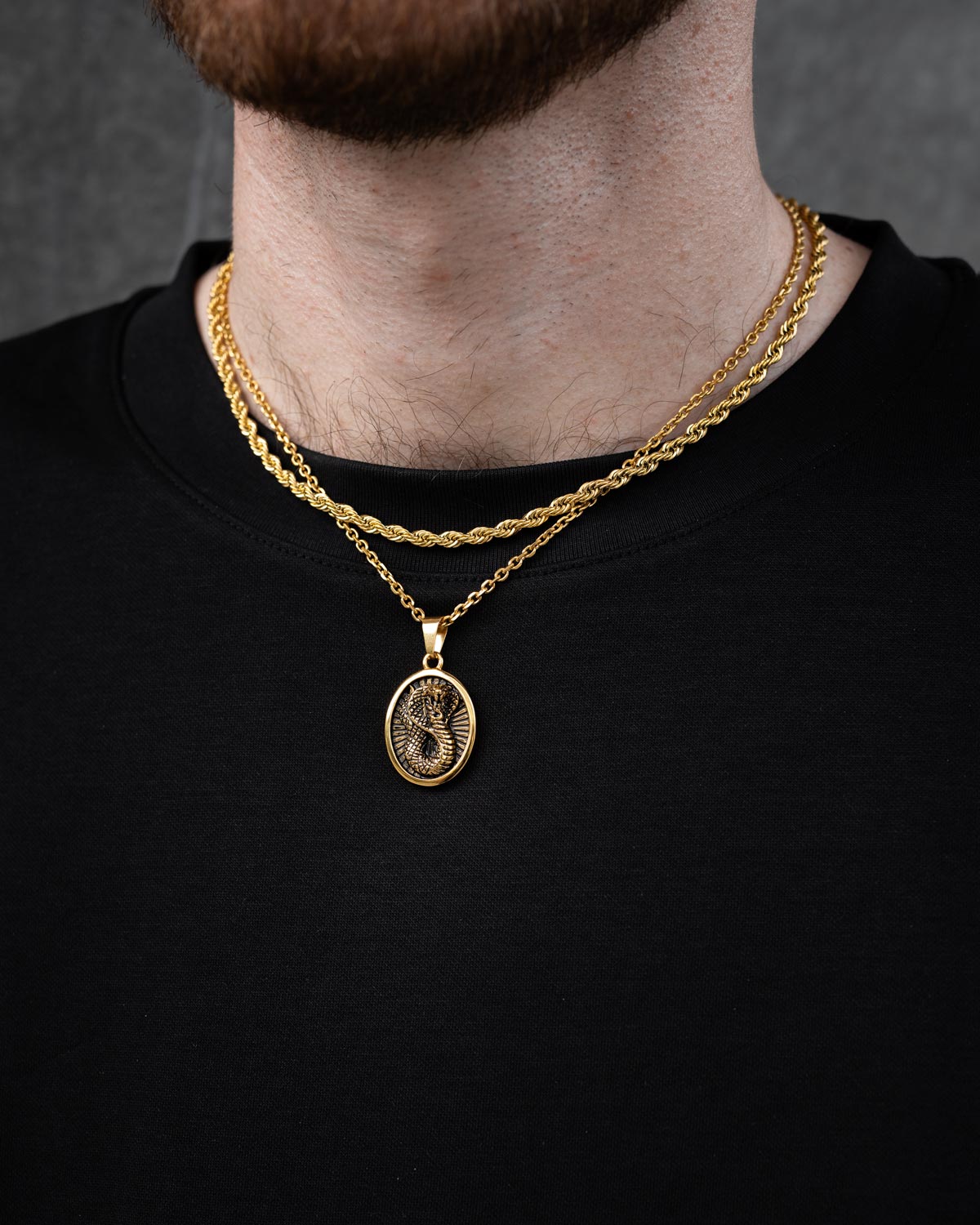 Rope Set (Custom Pendant Choice) (Gold)