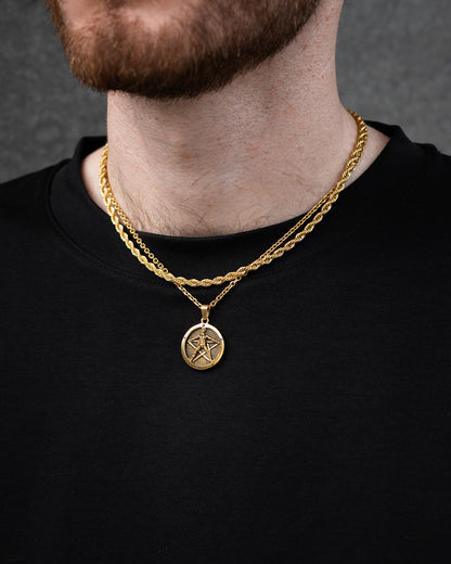 Rope Set (Custom Pendant Choice) (Gold)
