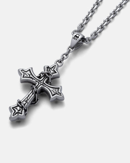 "The Ruins" Cross Pendant
