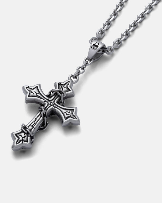 "The Ruins" Cross Pendant