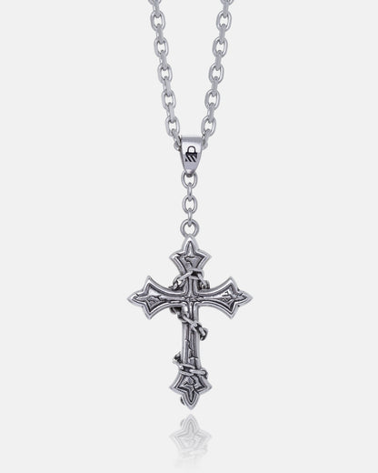 "The Ruins" Cross Pendant