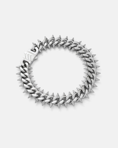 "Screwed Up" Spiked Cuban Bracelet