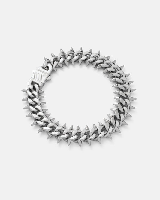 "Screwed Up" Spiked Cuban Bracelet