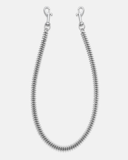 "Screwed Up" 9mm Spiked Cuban Wallet Chain