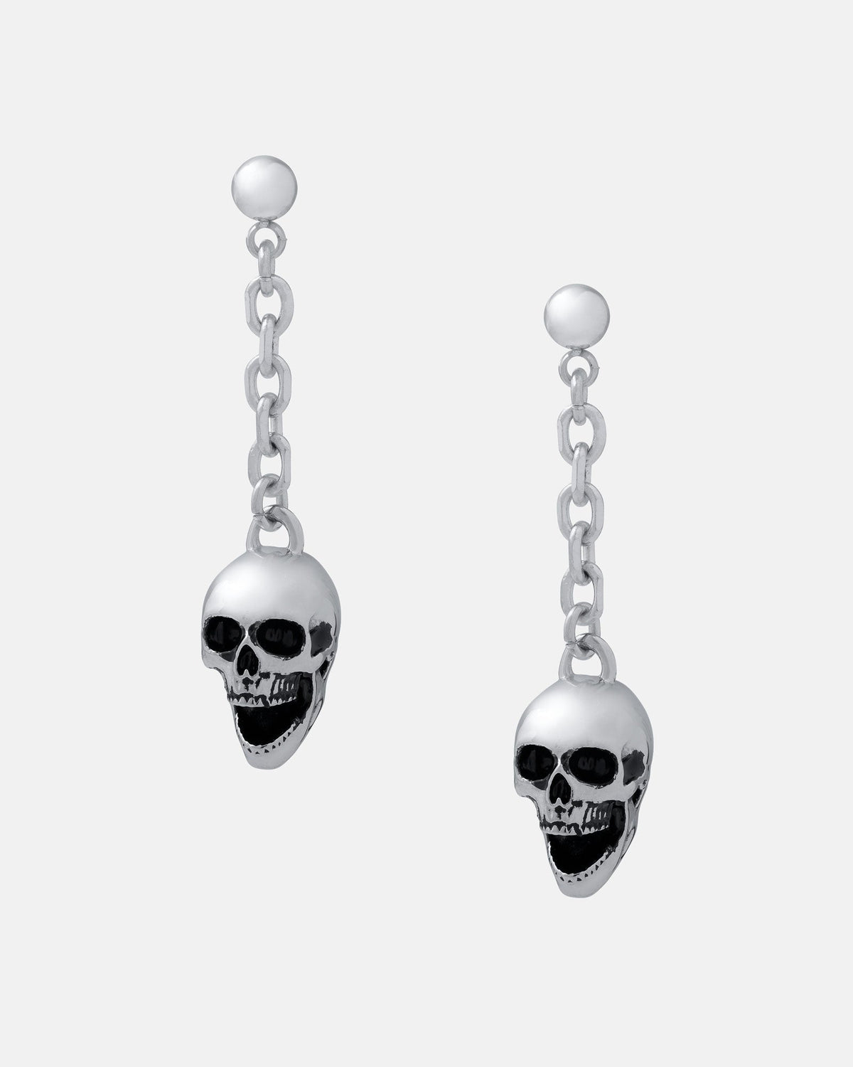 Skull Drop Earrings