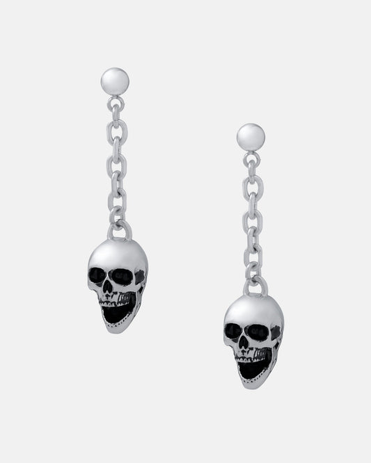 Skull Drop Earrings