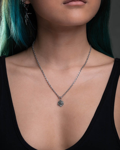 Skull Heart Pendant